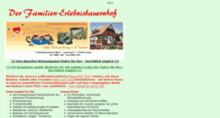 Desktop Screenshot of erlebnisbauernhof-franken.de